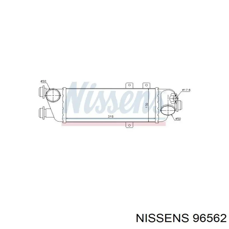 Интеркулер 6039515 Hyundai/Kia