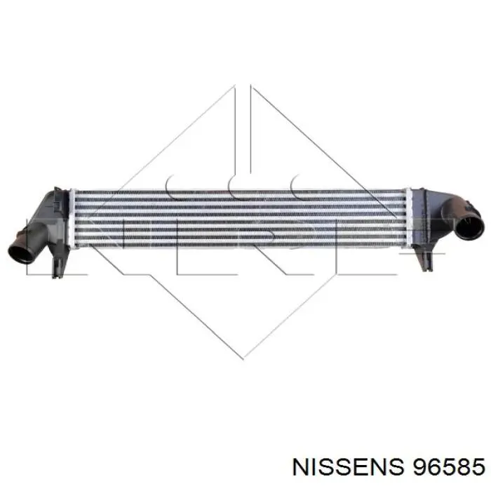 96585 Nissens Охладитель наддувочного воздуха