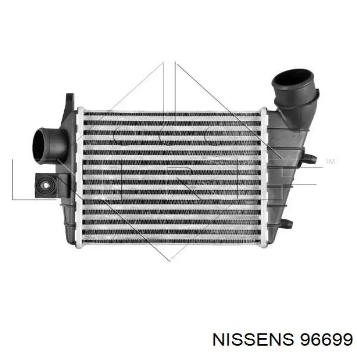 Radiador de aire de admisión 96699 Nissens