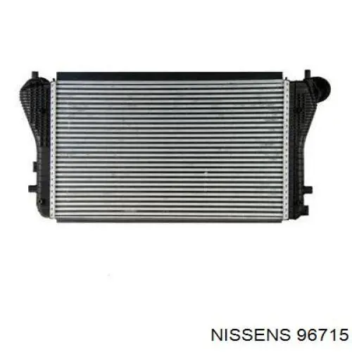 96715 Nissens Охладитель наддувочного воздуха