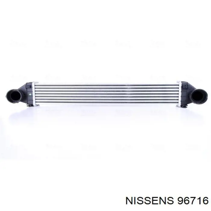 Система охлаждения наддувочного воздуха Nissens 96716 цена, от 71.83 USD