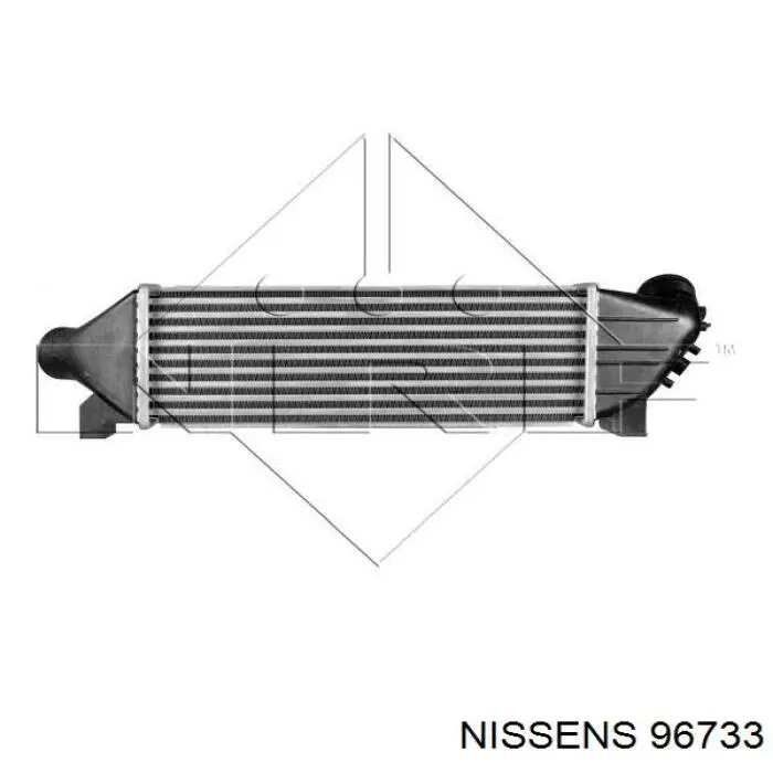 Купить 96733 Nissens Интеркулер