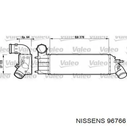 Система охлаждения наддувочного воздуха Peugeot/Citroen E256074 цена, от 76.19 USD