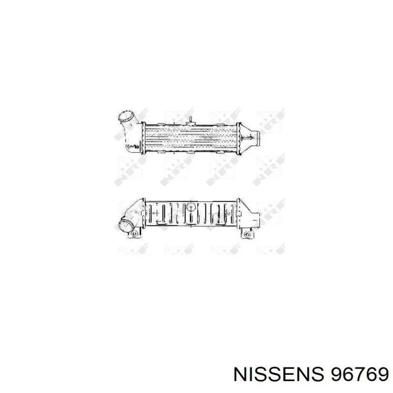 96769 Nissens интеркулер