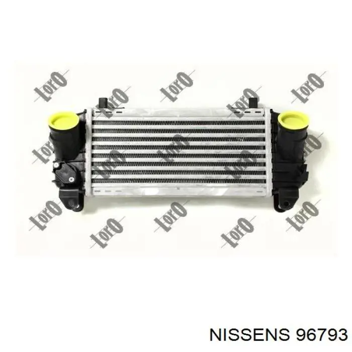 96793 Nissens Охладитель наддувочного воздуха