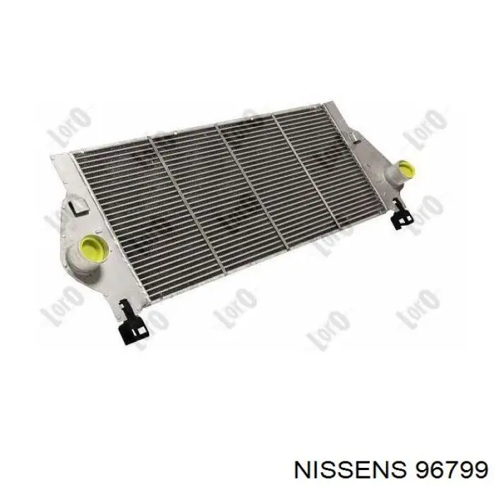Радиатор интеркуллера Nissens 96799