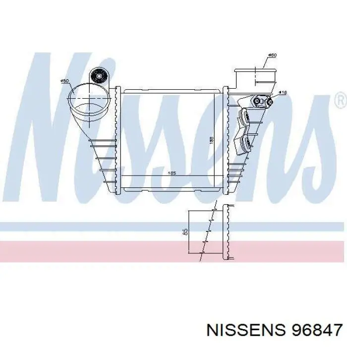 Система охлаждения наддувочного воздуха AVA FP74T64AV цена, от 67.22 USD