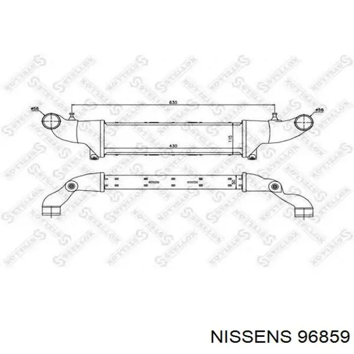 Compre 30864 NRF Radiador de intercooler