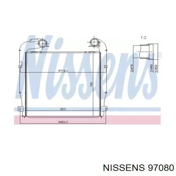 Интеркулер DASC004TT Thermotec