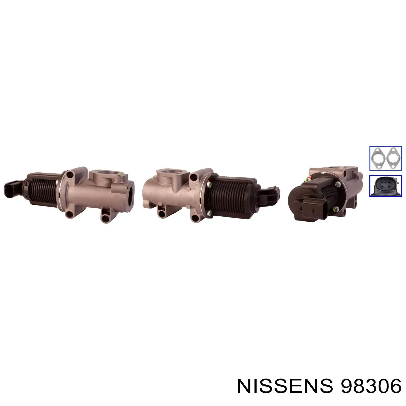 Купить 98306 Nissens Клапан EGR системы рециркуляции отработавших газов