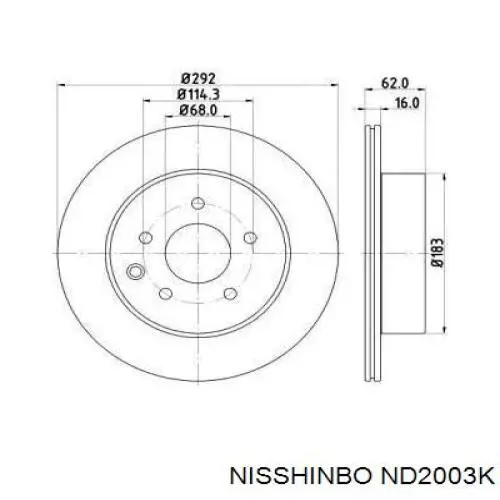 ND2003K Nisshinbo