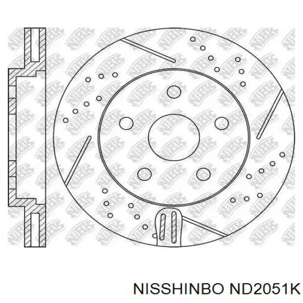 Купить 12742095R Centric Parts Ротор тормозной