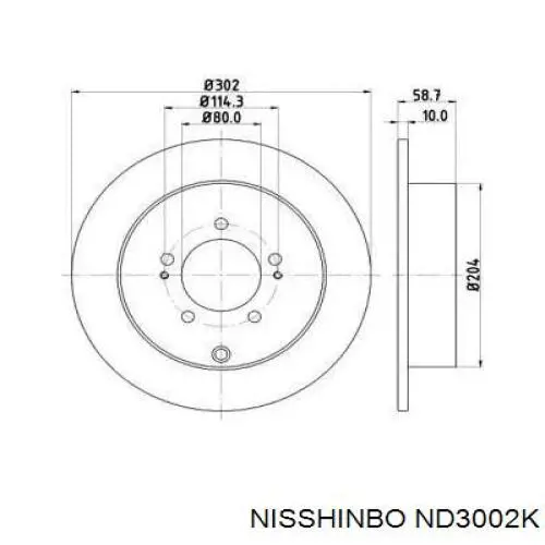 ND3002K Nisshinbo