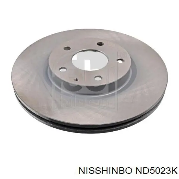 Передние тормозные диски ND5023K Nisshinbo