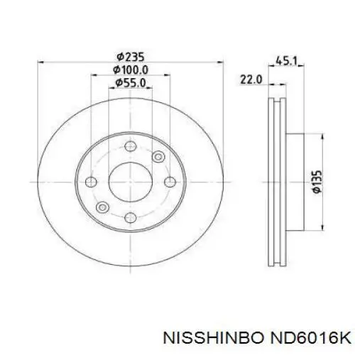 Купить SMDX7433251 Hyundai/Kia Ротор тормозной