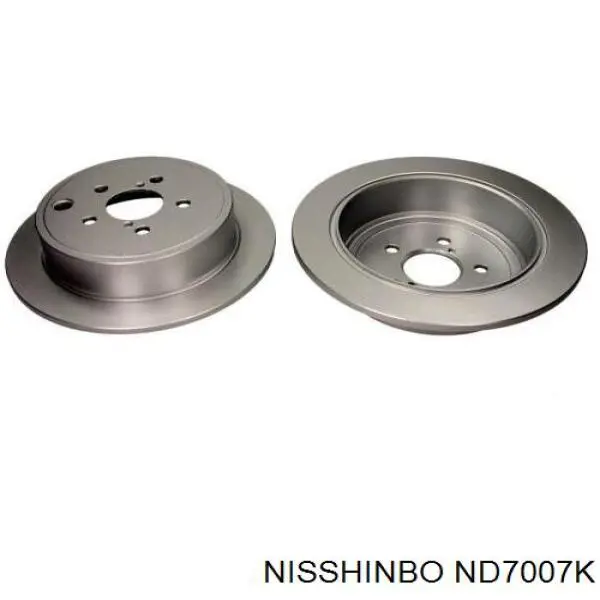 Купить ND7007K Nisshinbo Диск тормозной задний