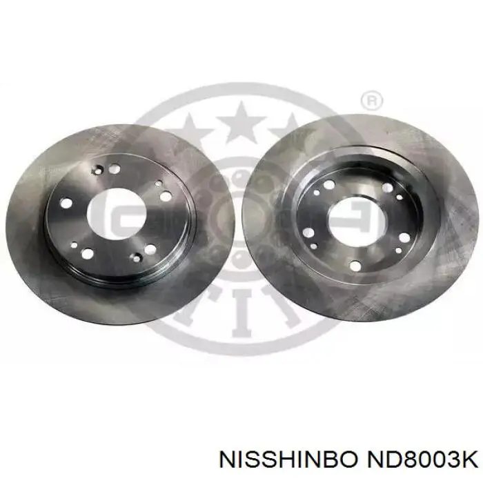 Задний дисковый тормоз Nisshinbo ND8003K