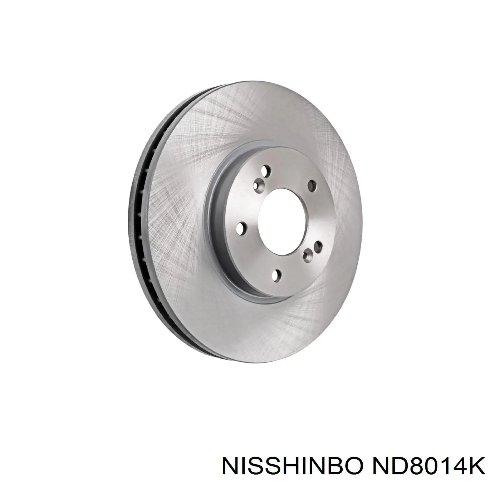 Диск гальмівний передній ND8014K Nisshinbo