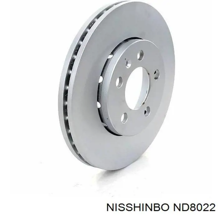 Передние тормозные диски ND8022 Nisshinbo