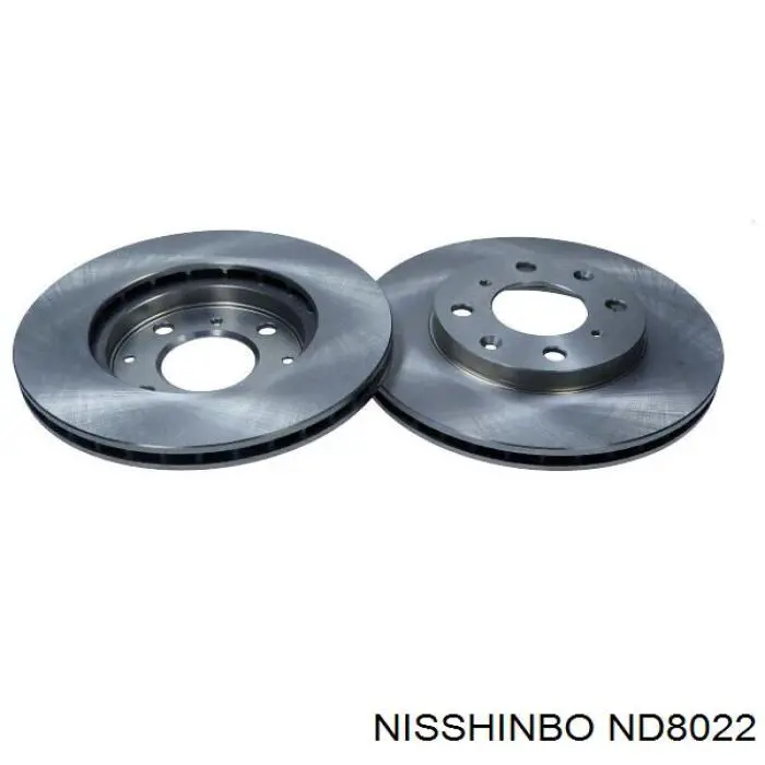 Тормоз дисковый передний Nisshinbo ND8022 цена, от 26.49 USD