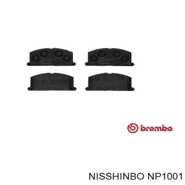 Передние тормозные колодки BP09549 Optimal