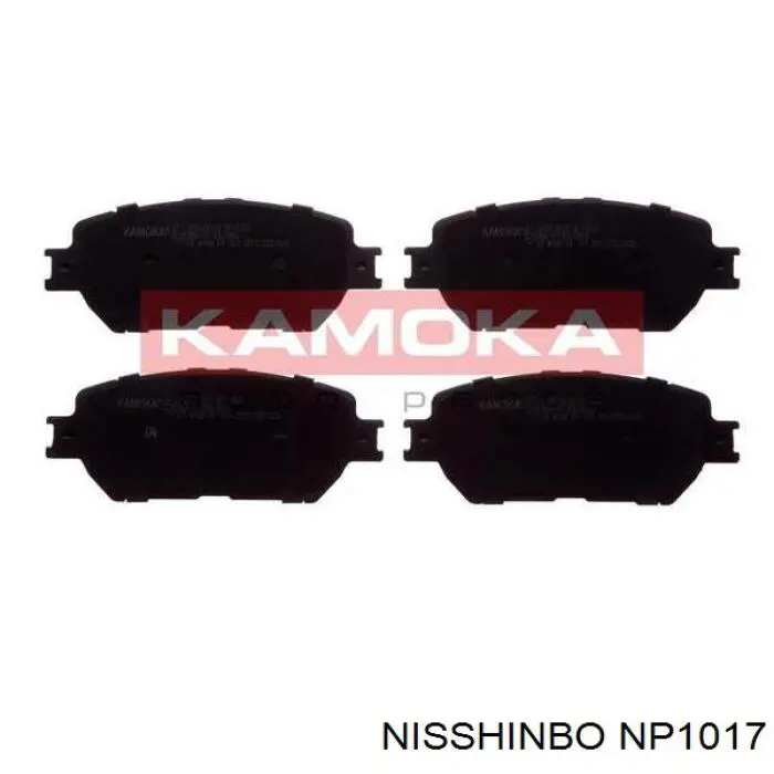 Колодки Nisshinbo NP1017 цена, от 17.13 USD