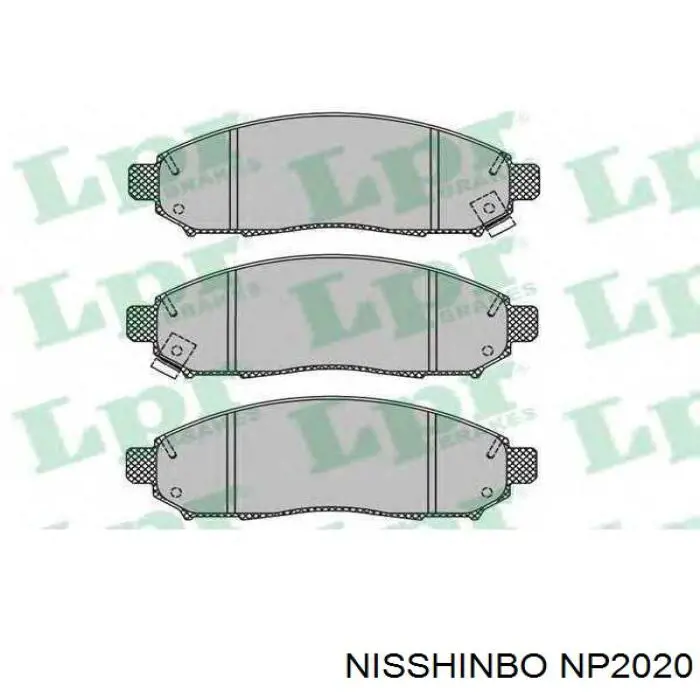 Колодки Nisshinbo NP2020 цена, от 31.71 USD