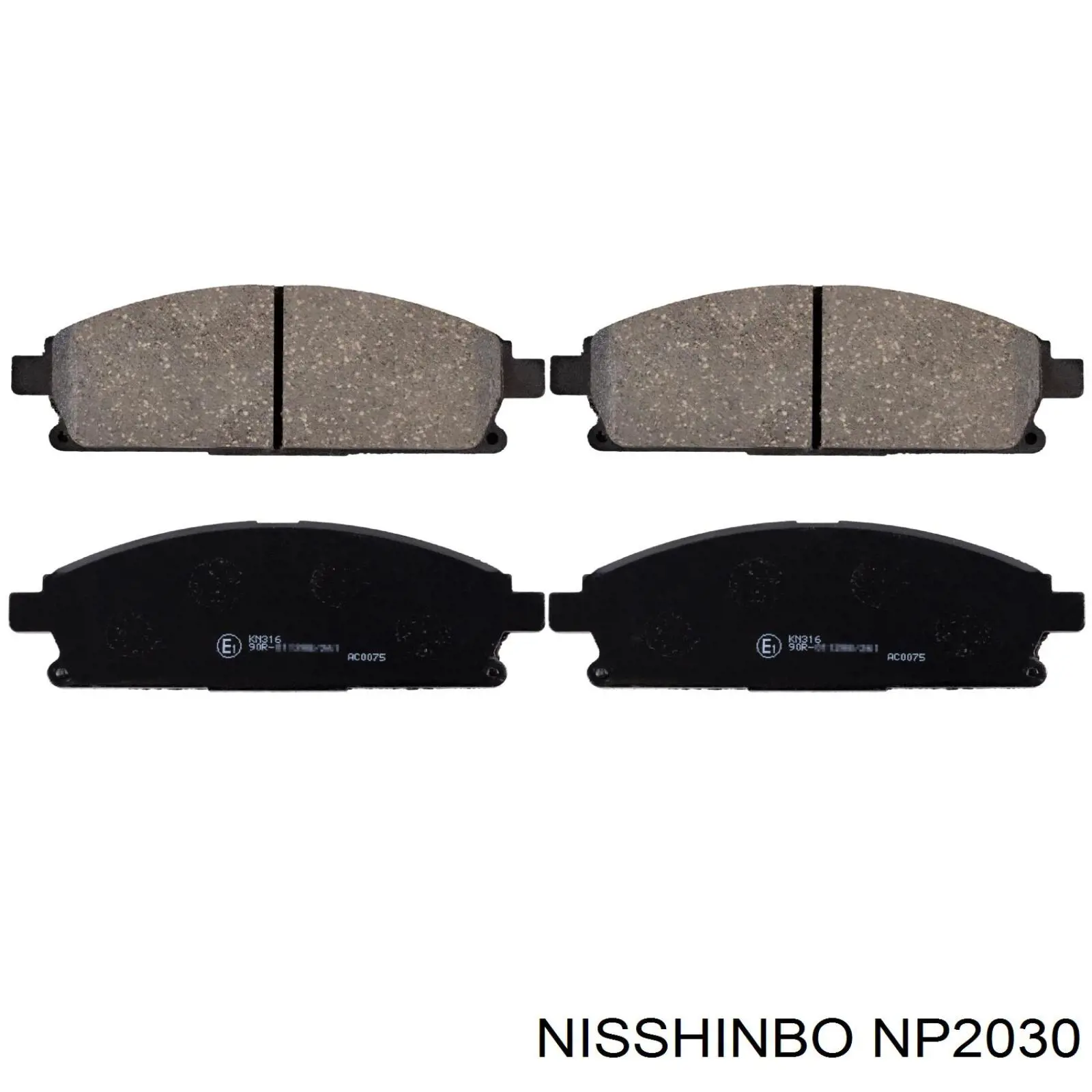 Колодки Nisshinbo NP2030 цена, от 28.49 USD