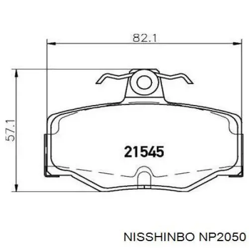 NP2050 Nisshinbo