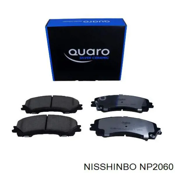 Колодки Nisshinbo NP2060 цена, от 33.98 USD