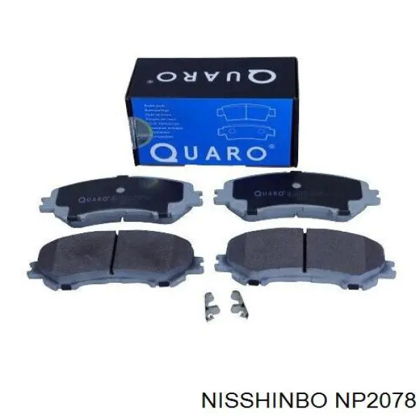 Колодки Nisshinbo NP2078 цена, от 34.21 USD