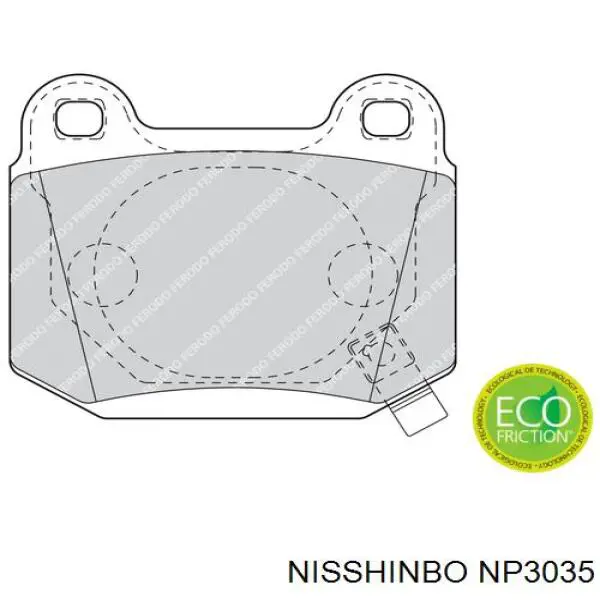 Задние тормозные колодки 302081 VALEO