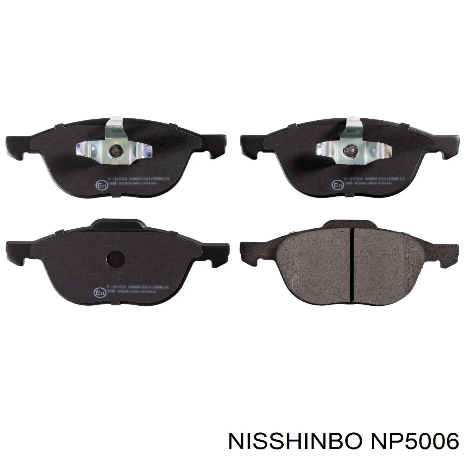 Колодки Nisshinbo NP5006 цена, от 35.14 USD