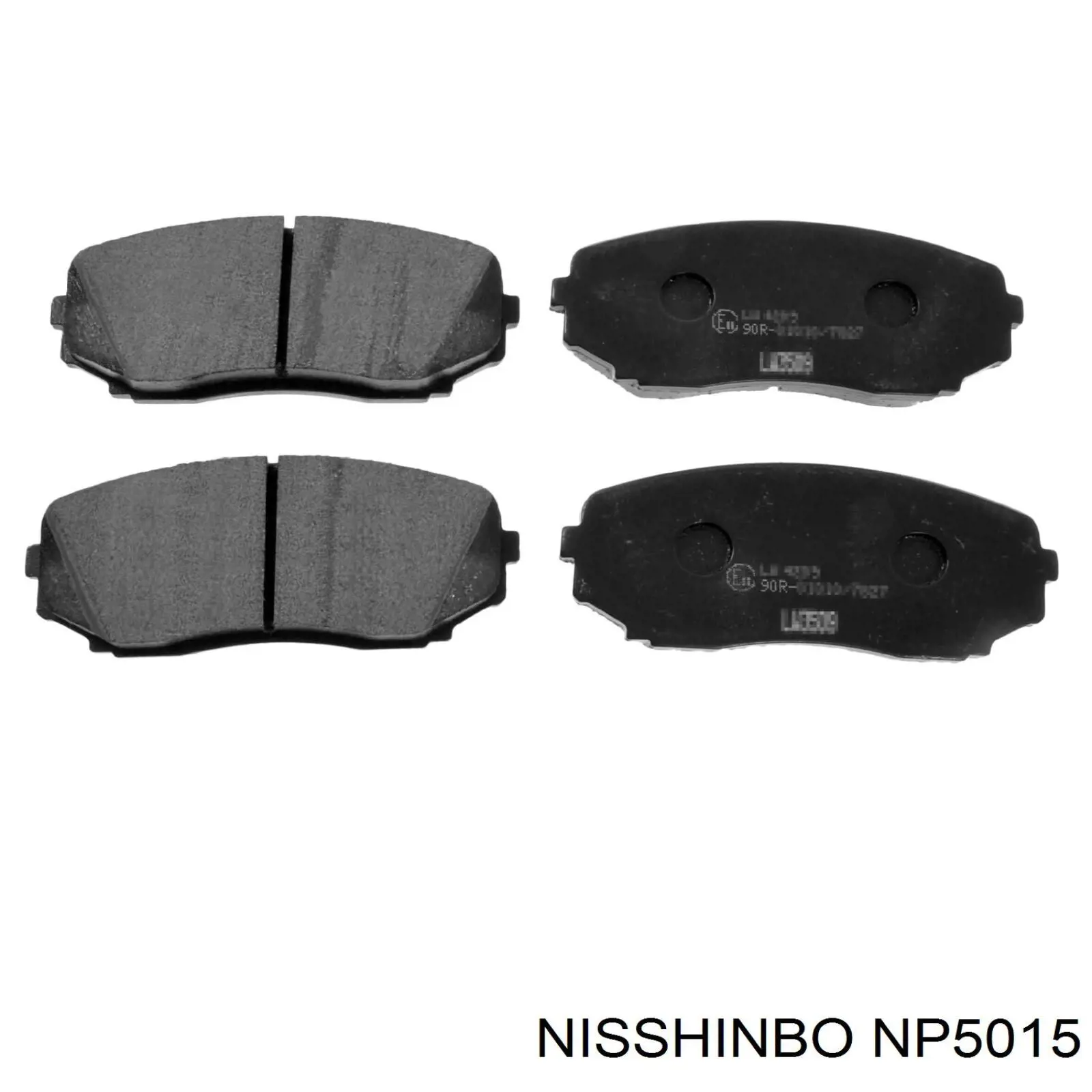 Колодки гальмівні передні, дискові NP5015 Nisshinbo