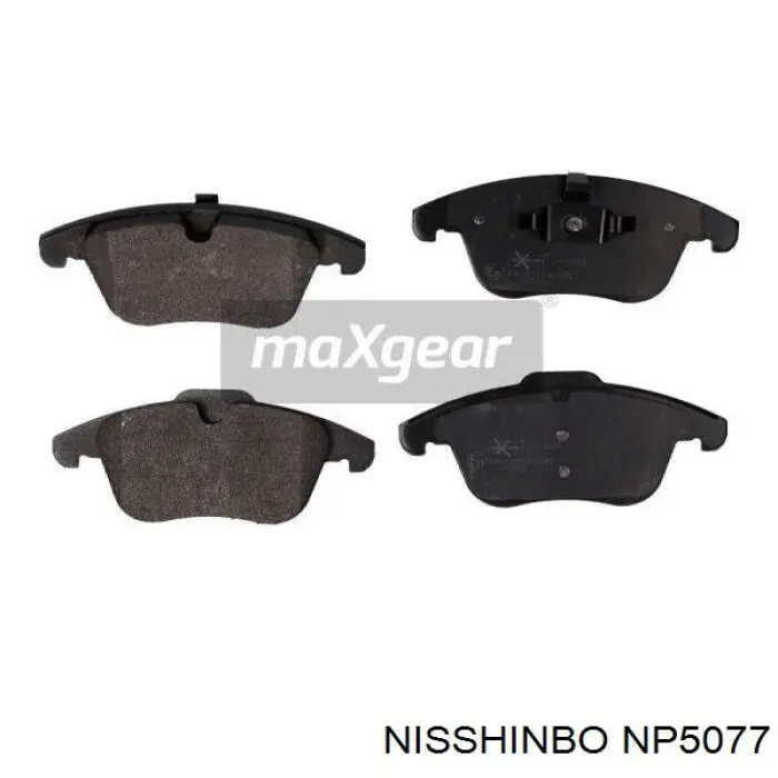 Колодки Nisshinbo NP5077 цена, от 35.81 USD