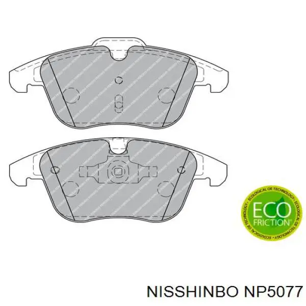 Купить NP5077 Nisshinbo Колодки тормозные