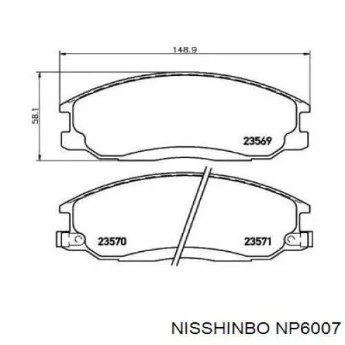 NP6007 Nisshinbo