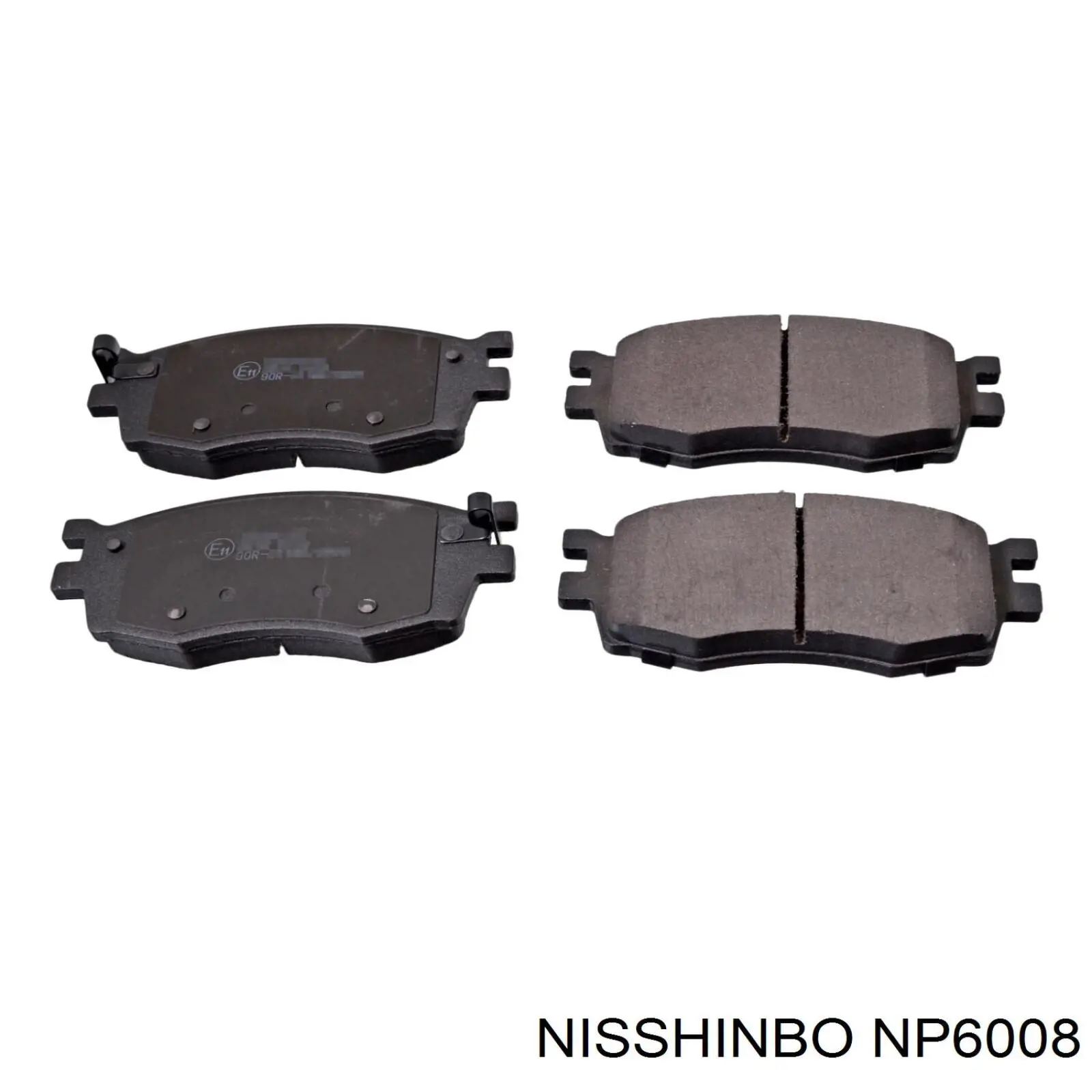 Купить NP6008 Nisshinbo Колодки тормозные