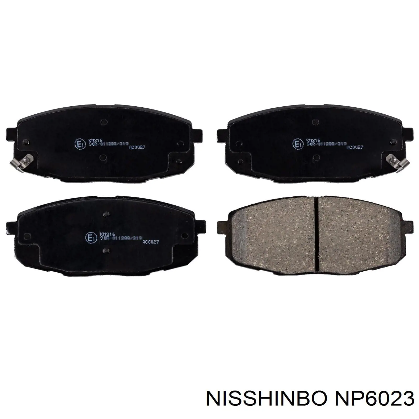 Колодки Nisshinbo NP6023 цена, от 13.94 USD