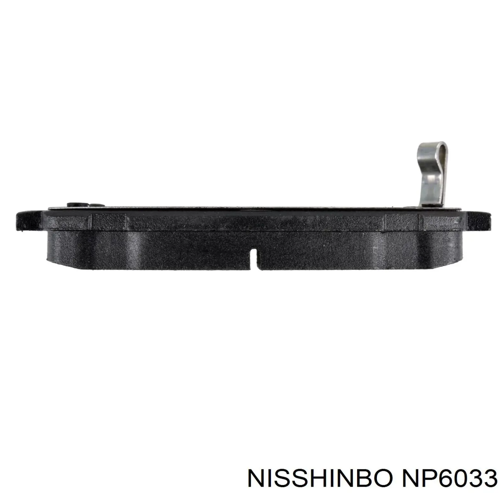 Колодки дисковые  Nisshinbo NP6033 цена, от 18.29 USD