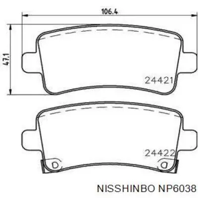 NP6038 Nisshinbo