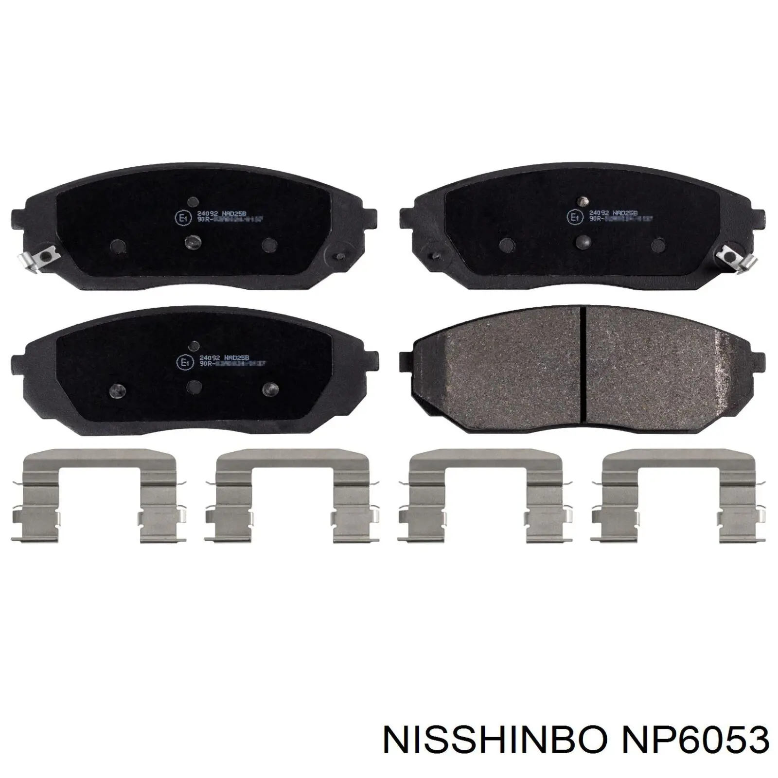 Колодки Nisshinbo NP6053 цена, от 25.42 USD