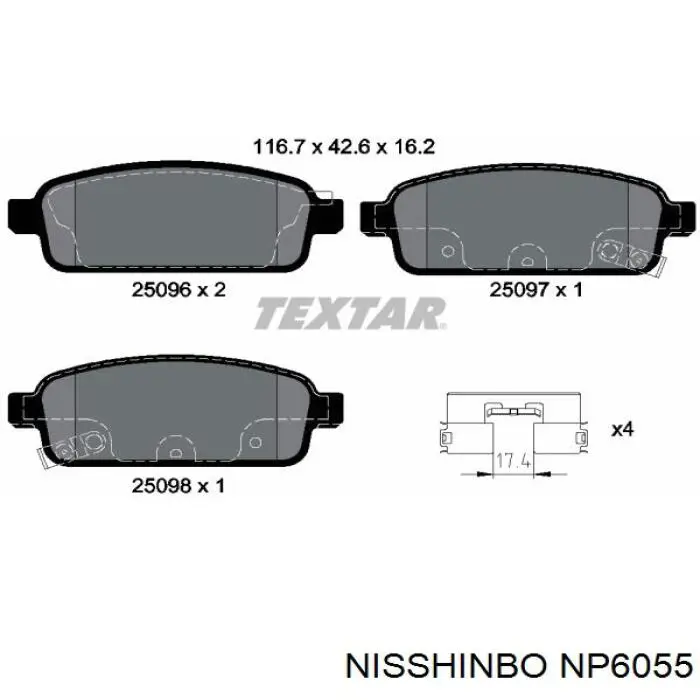 NP6055 Nisshinbo