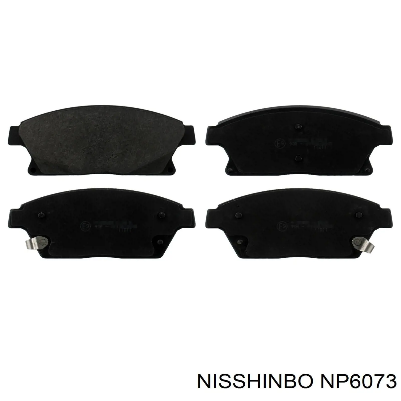 Колодки Nisshinbo NP6073 цена, от 25.42 USD