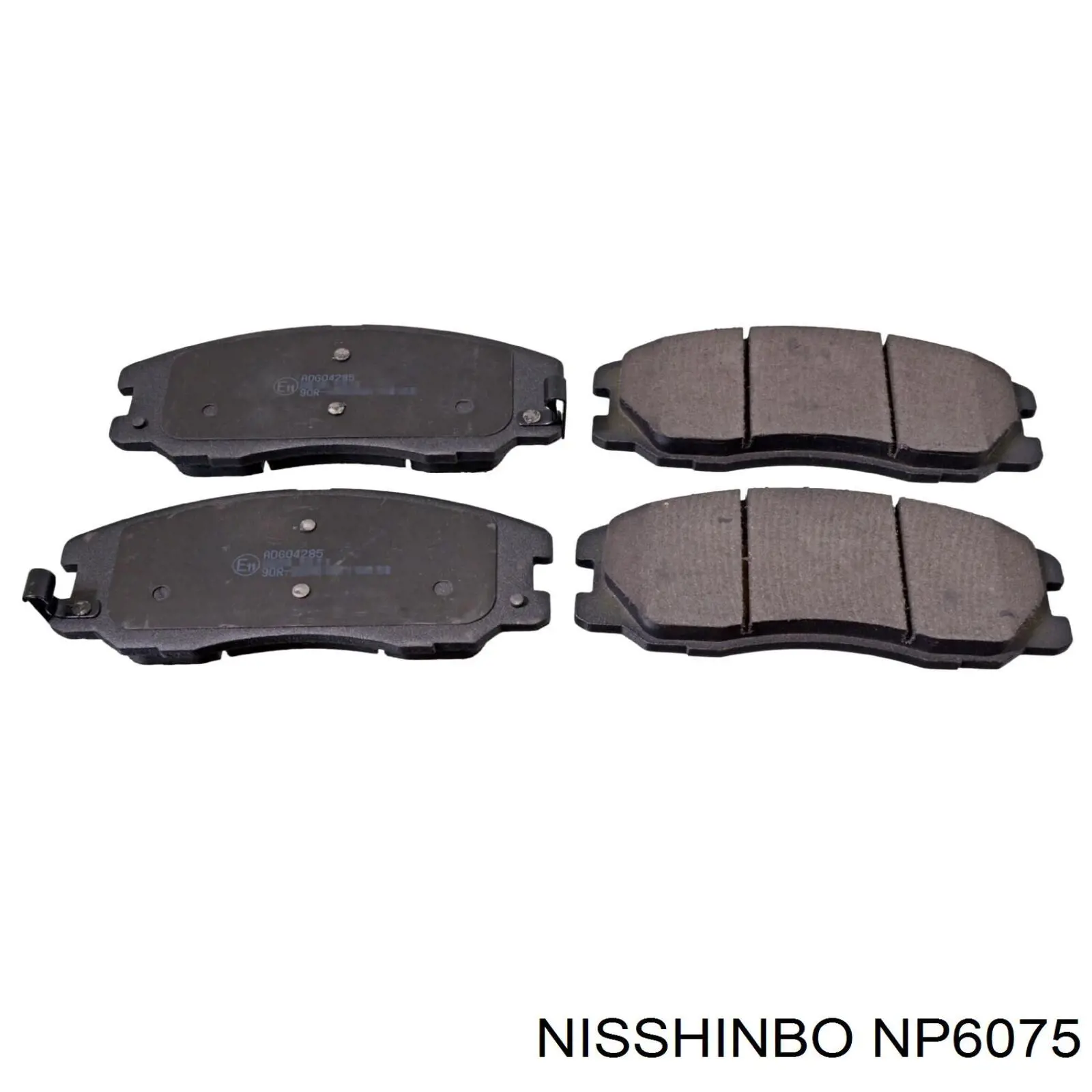 Колодки Nisshinbo NP6075 цена, от 1010 UAH