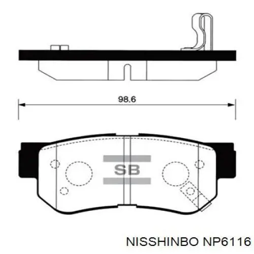 NP6116 Nisshinbo