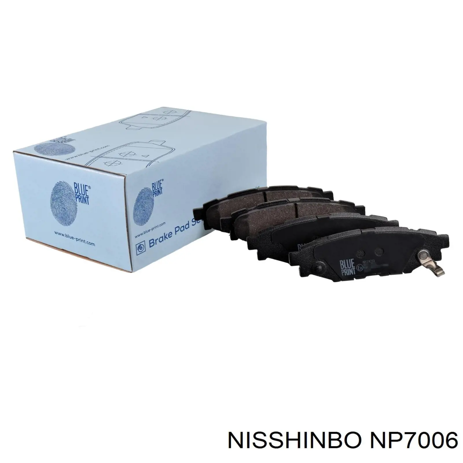 Колодки дисковые  Nisshinbo NP7006 цена, от 26.50 USD