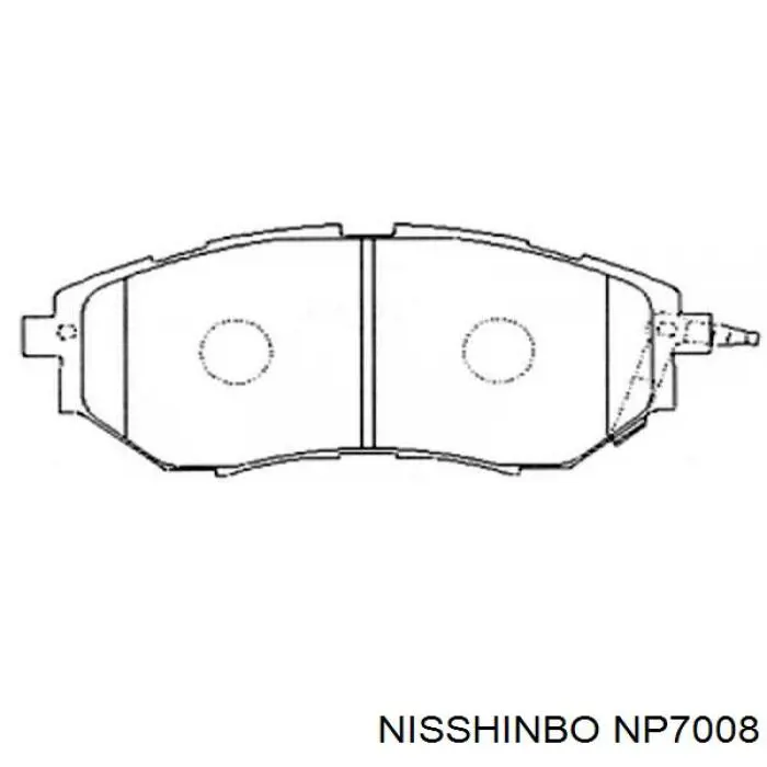Колодки Kashiyama D7060M цена, от 39.09 USD