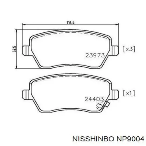 NP9004 Nisshinbo