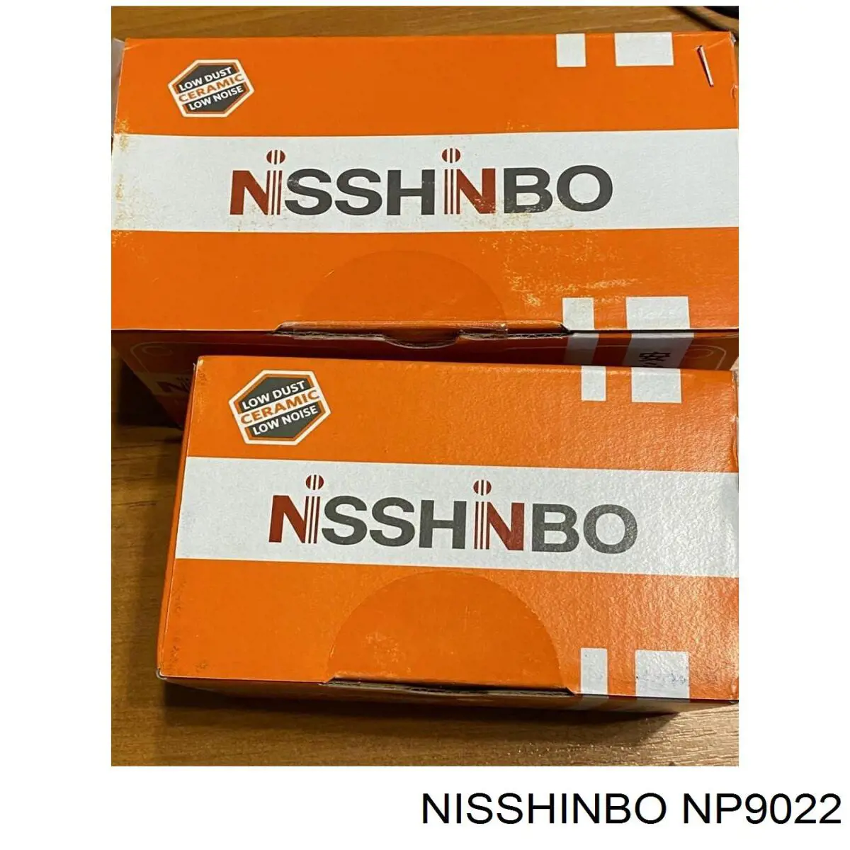 Передние тормозные колодки NP9022 Nisshinbo